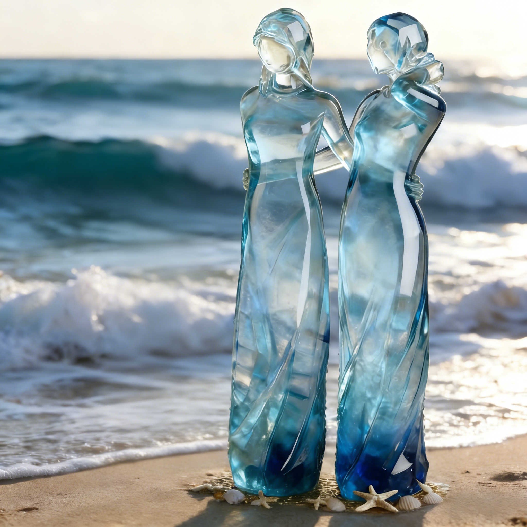 🔥LAST DAY 49% OFF🌊Sisters by My Side, Celebrates Friendships Three Sisters Sculpture