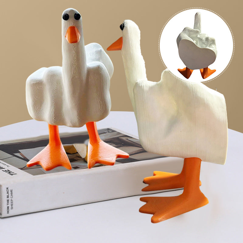 Middle Finger Duck Resin Ornament-KOLAICH™