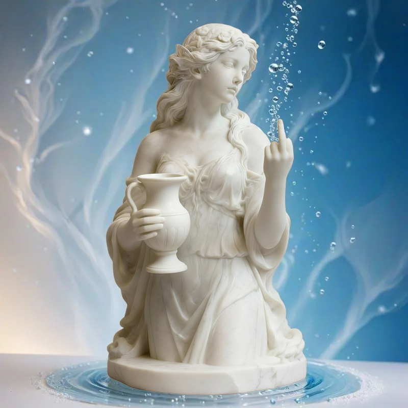 🎨✨ Aquarius with Attitude - The original “Talk to the Hand” icon!