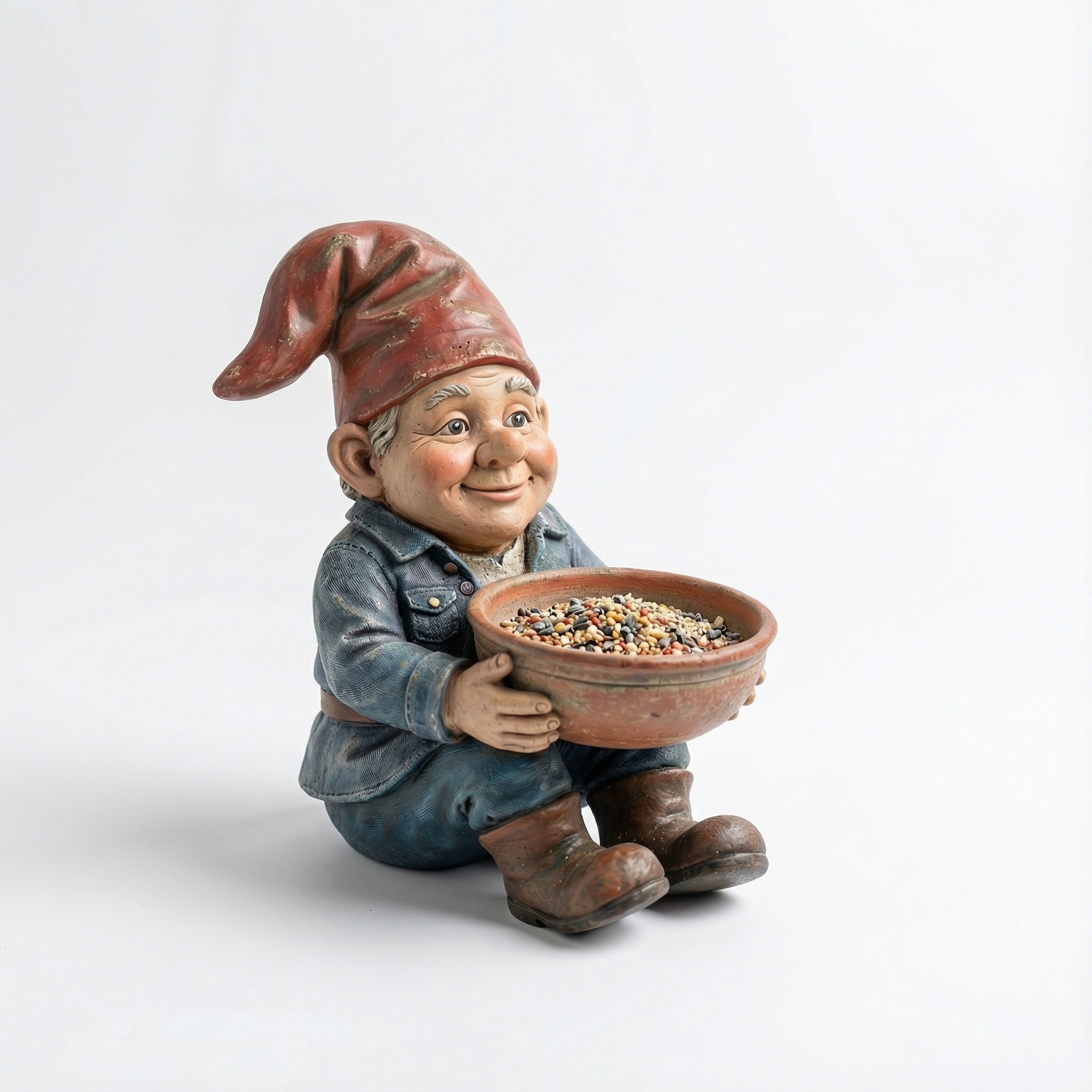 Woodland Gnome Feeder -The Little Gardener of Your Backyard