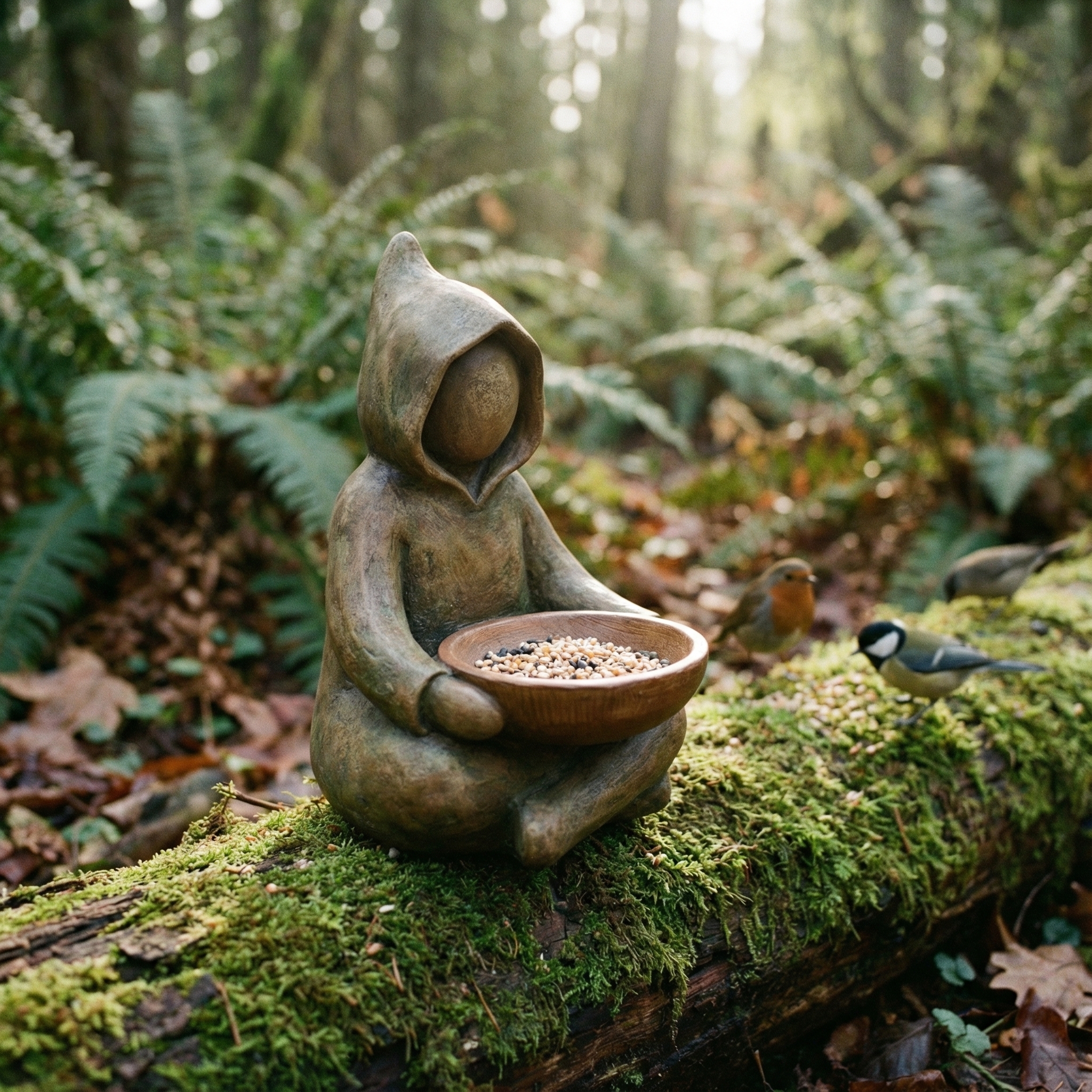 Quiet Fairy Feeder - A Gentle Neighbor for the Birds in Your Garden