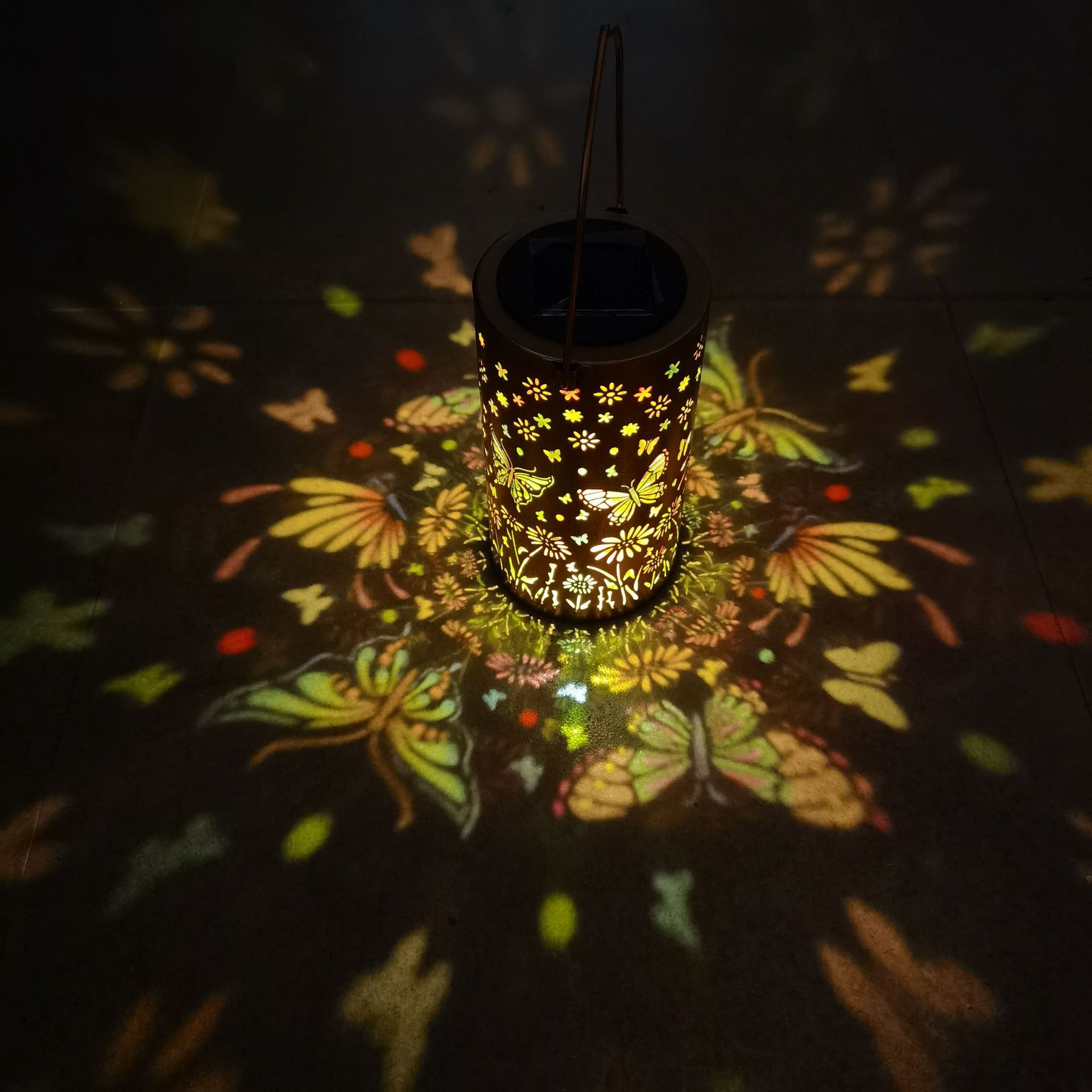 🎖️Colorful Sunflower Glow Solar Garden Lantern-KOLAICH™