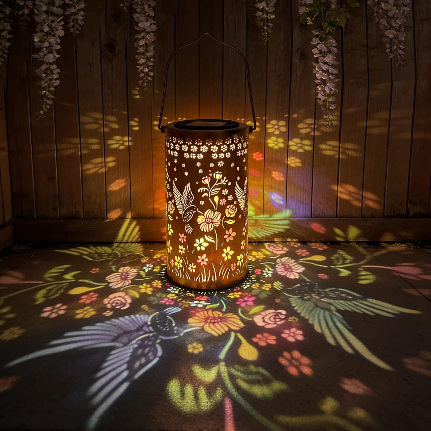 🎖️Colorful Sunflower Glow Solar Garden Lantern-KOLAICH™