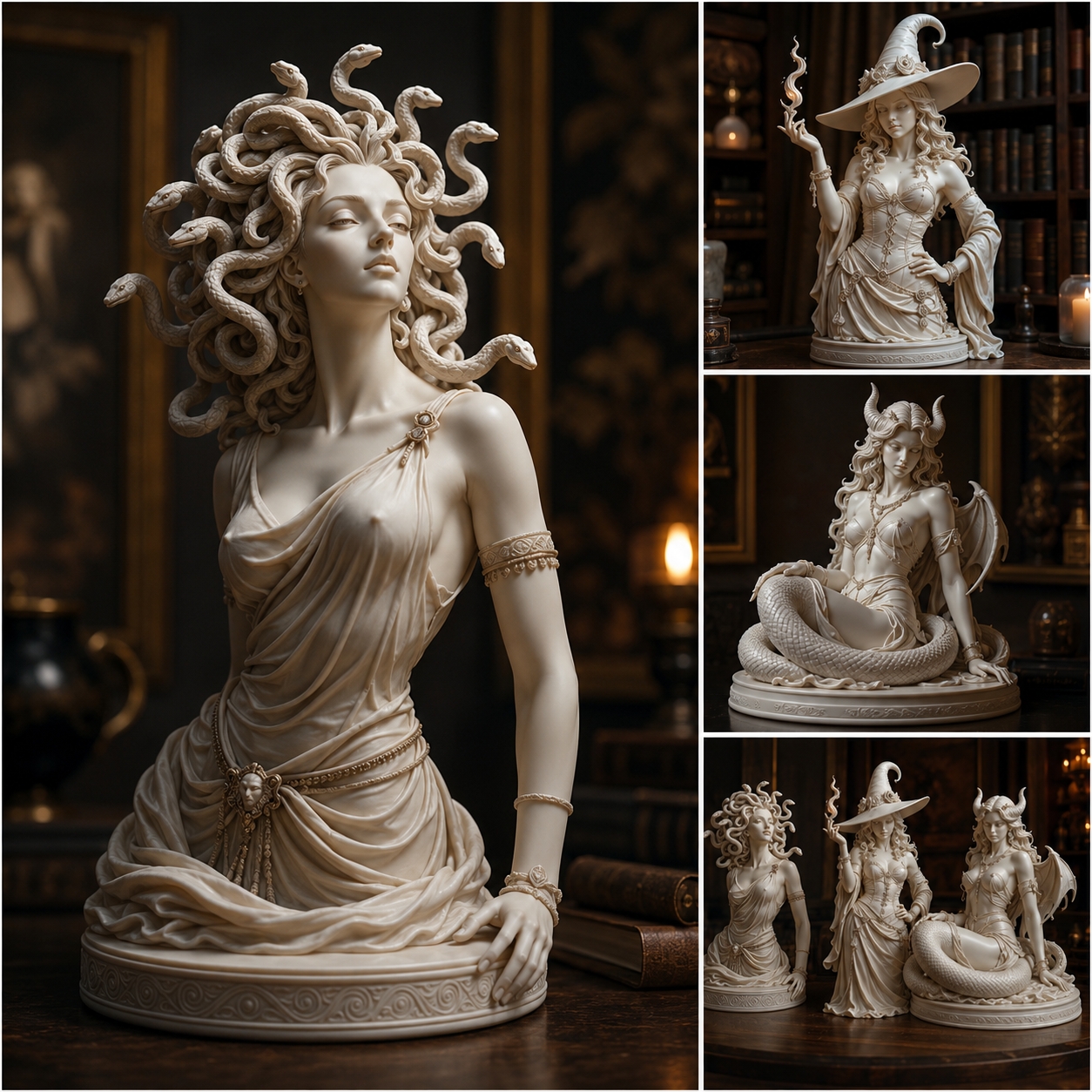 The "Goddess of No" Collection – 8-Inch Icons of Divine Disdain-KOLAICH™