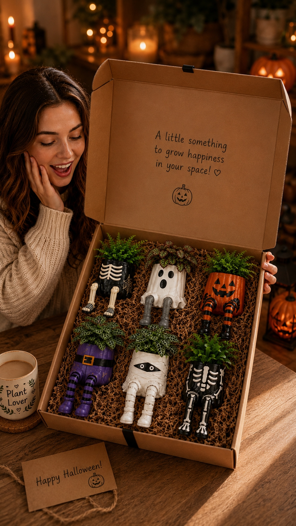🎃 Limited Halloween Sale 👻 The Hanging Legs Family™ Whimsical Hanging Legs Planter – Spooky & Adorable Home Decor