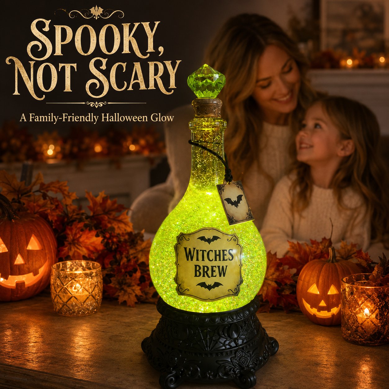 🔥Last Day 49% OFF -🧙✨Lighted Enchanted Tonic Poison Bottle Glitter Globe(📦Buy 2 Free Shipping)-KOLAICH™
