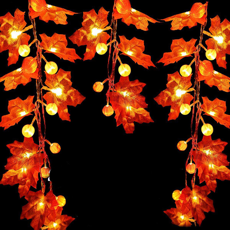 Halloween Pumpkin Maple Leaf Ambient Light-KOLAICH™