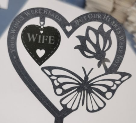 🔥Last Day 49% OFF🔥 - Memorial Gift Butterfly Ornament Garden Plaque