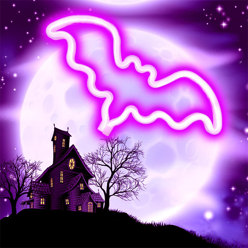 Halloween Bat Neon LED Decorative Light-KOLAICH™
