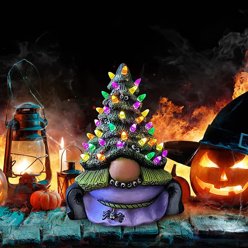 Dwarf Tree Sculpture Decoration Halloween lights-KOLAICH™