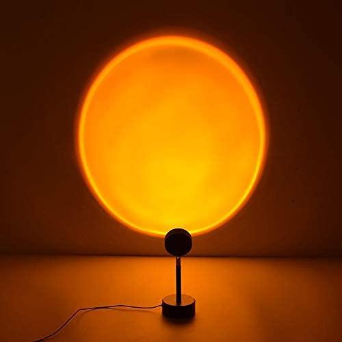 16 Colors Sunset Lamp Projector 360 Degree Rotation Color Changing Rainbow Projection Light Romantic Visual LED Light-KOLAICH™