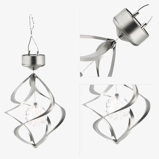 LED Color Changing Solar Revolving Wind Chimes Colorful Wind Chime to Your Place-KOLAICH™