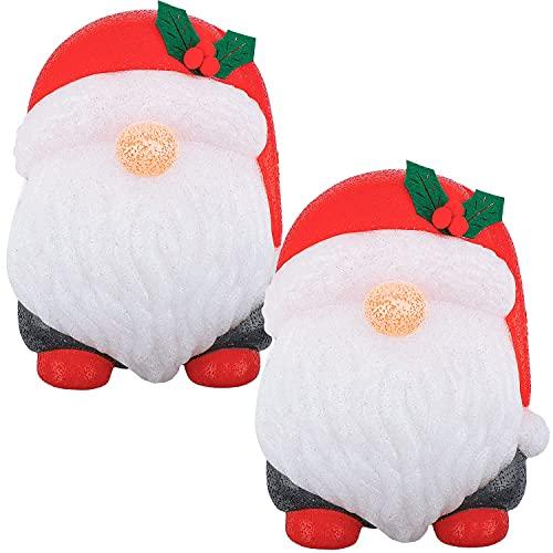 2 Pack Christmas Santa Claus Porch Light Cover Decorations for Holiday Door Decor-KOLAICH™