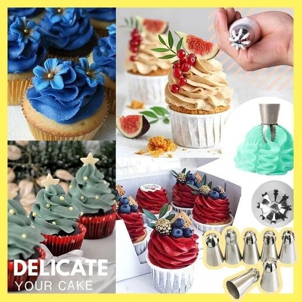 Last Day Promotion -49% OFF Cake Decor Piping Tips-KOLAICH™