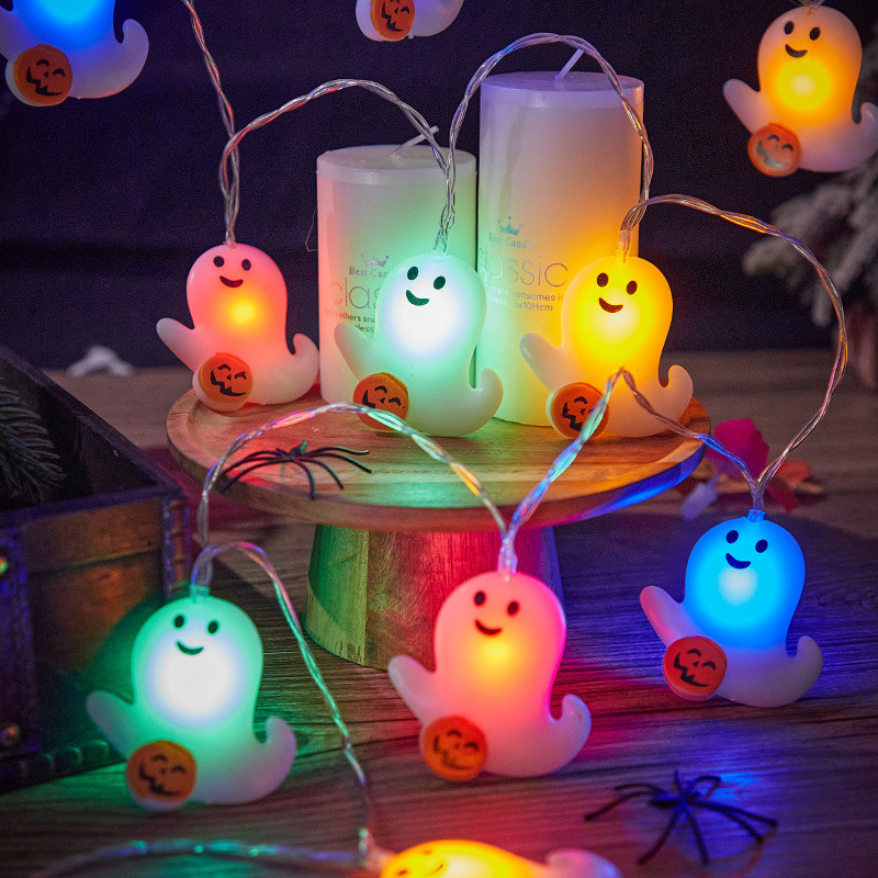 Halloween Prop Decoration Pumpkin Ghost String Lights-KOLAICH™