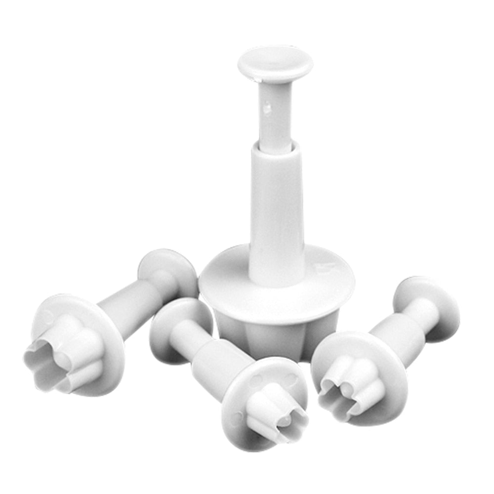 4pcs Plum Blossom Flower Fondant Cutter-KOLAICH™