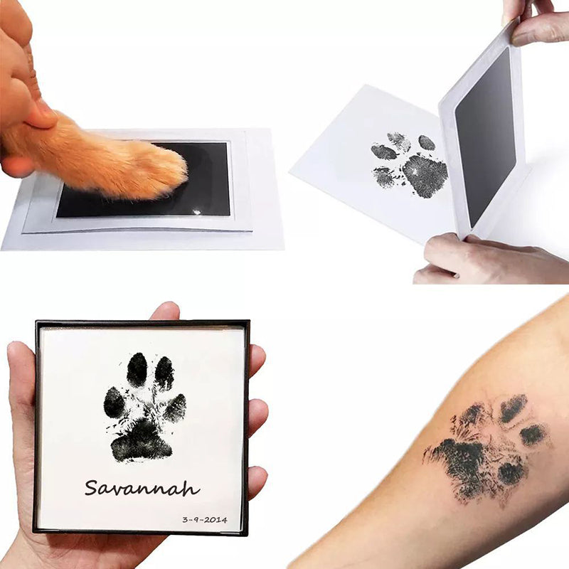 10 for $49.95 &Free Shipping💕Inkless No Mess Pet Paw Print Kit