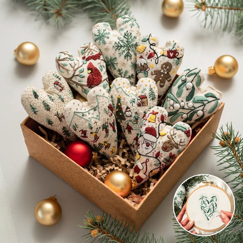 Christmas Hot Sale 49% OffDIY Heart Shaped Hand Embroidered