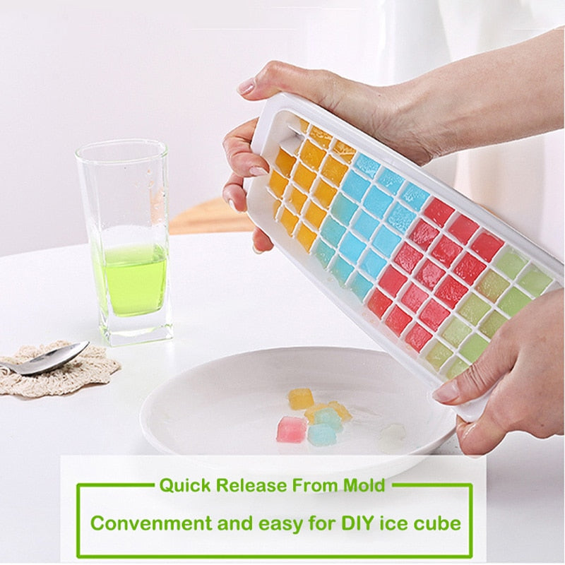 Ice Cube Tray Ice Cube Maker Sphere Mold Ice Cube Tray With Lid-KOLAICH™