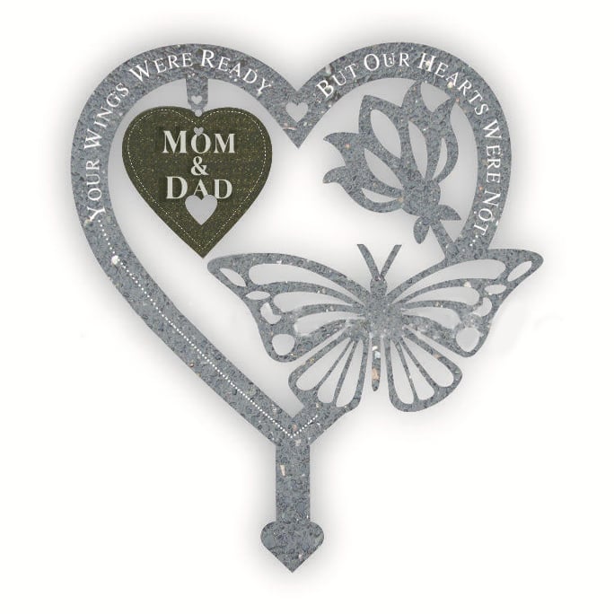 🔥Last Day 49% OFF🔥 - Memorial Gift Butterfly Ornament Garden Plaque