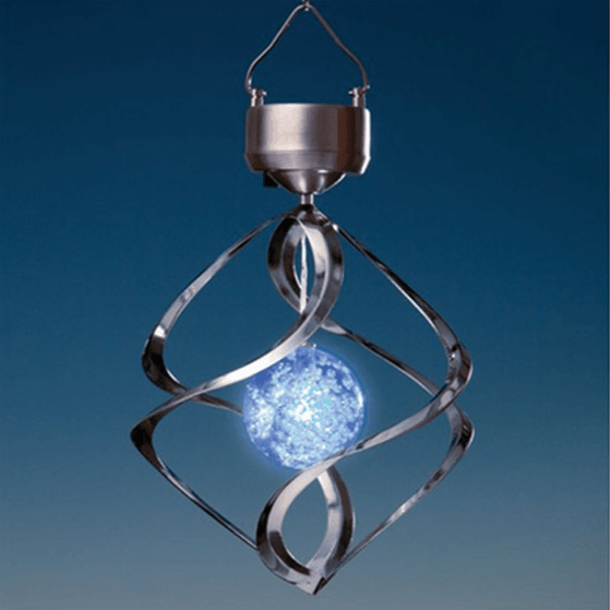 LED Color Changing Solar Revolving Wind Chimes Colorful Wind Chime to Your Place-KOLAICH™