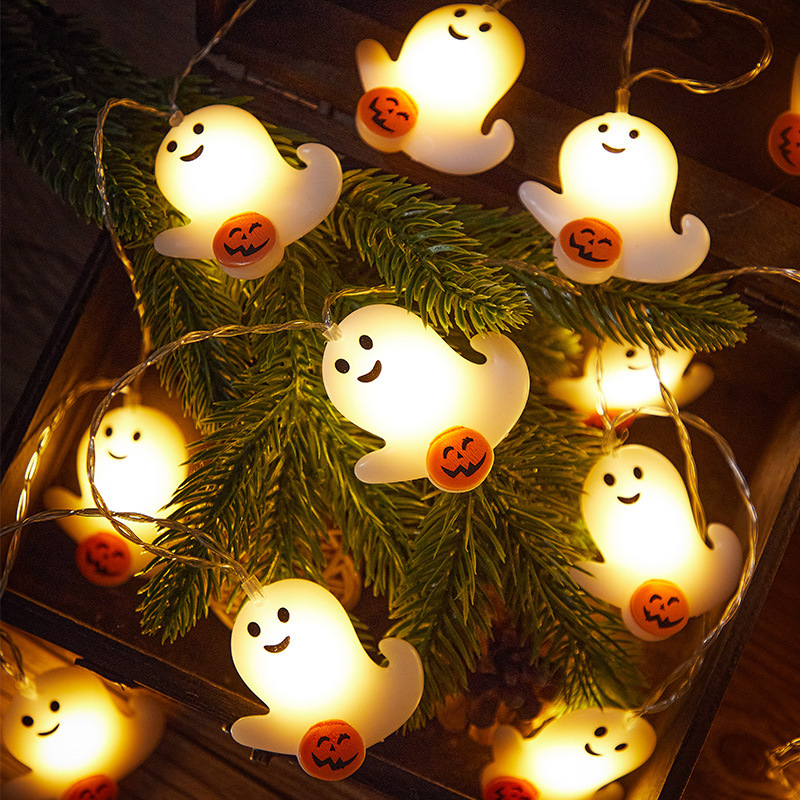 Halloween Prop Decoration Pumpkin Ghost String Lights-KOLAICH™