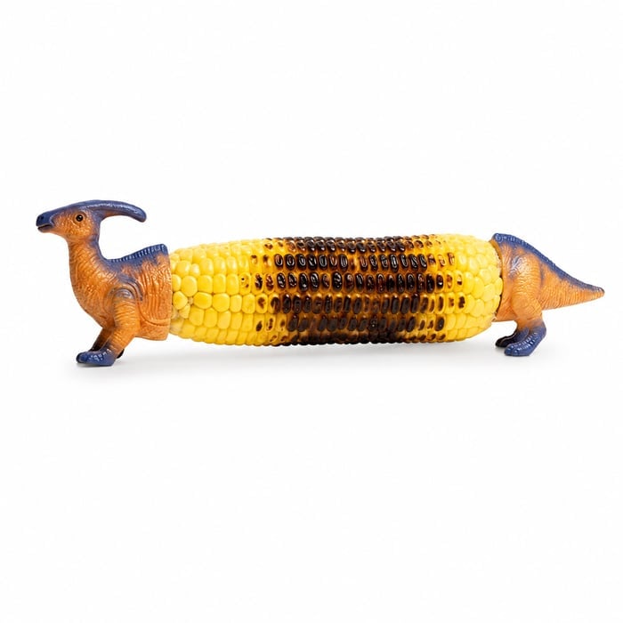 🦖Dinosaur Corn Holders for Corn On The Cob - Funny Corn Cob Holder for Kids and Adults with Stainless Steel Prongs-KOLAICH™