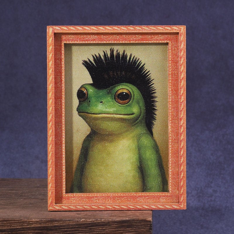 🐸Frog Fridge Magnet — Better Hair Than Me