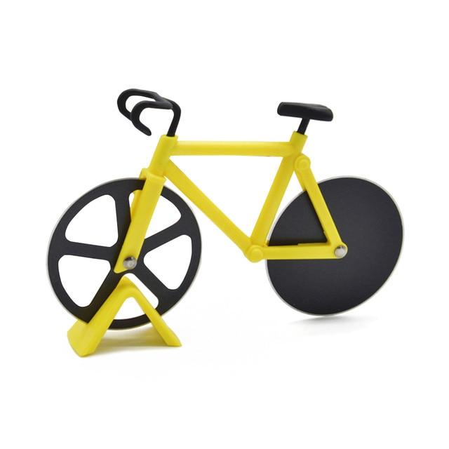 Pizza Cutter Pizza Knife Two-wheel Bicycle Shape Cutting Knife-KOLAICH™