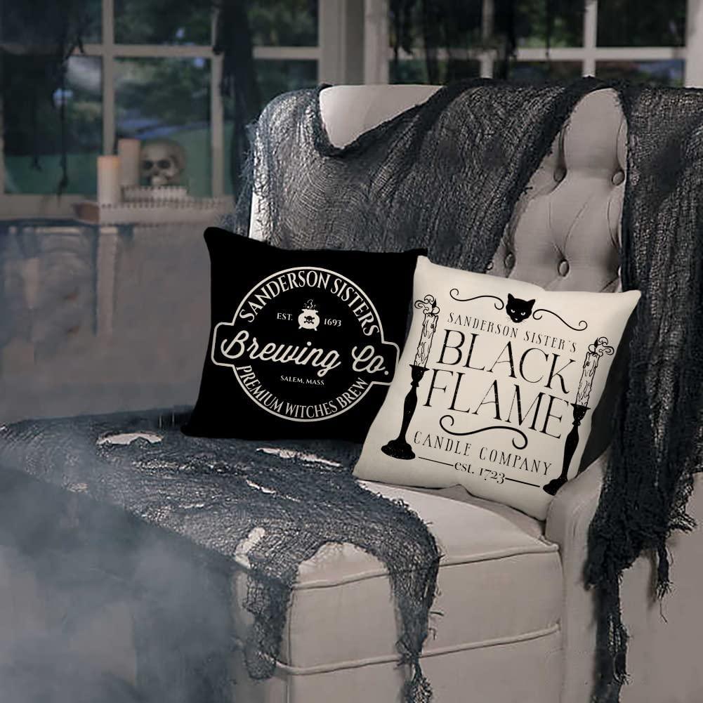 Halloween Decor Pillow Covers Set of 4 Halloween Decorations Cushion Case-KOLAICH™