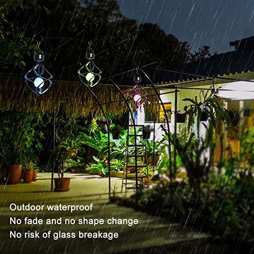 LED Color Changing Solar Revolving Wind Chimes Colorful Wind Chime to Your Place-KOLAICH™