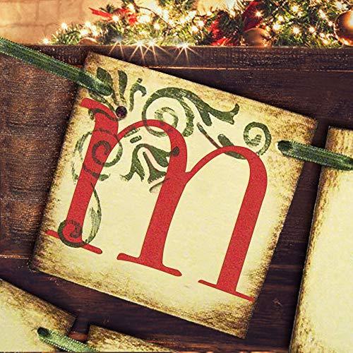 Merry Christmas Banner - Vintage Xmas Decorations Indoor for Home Office Party Fireplace Mantle-KOLAICH™