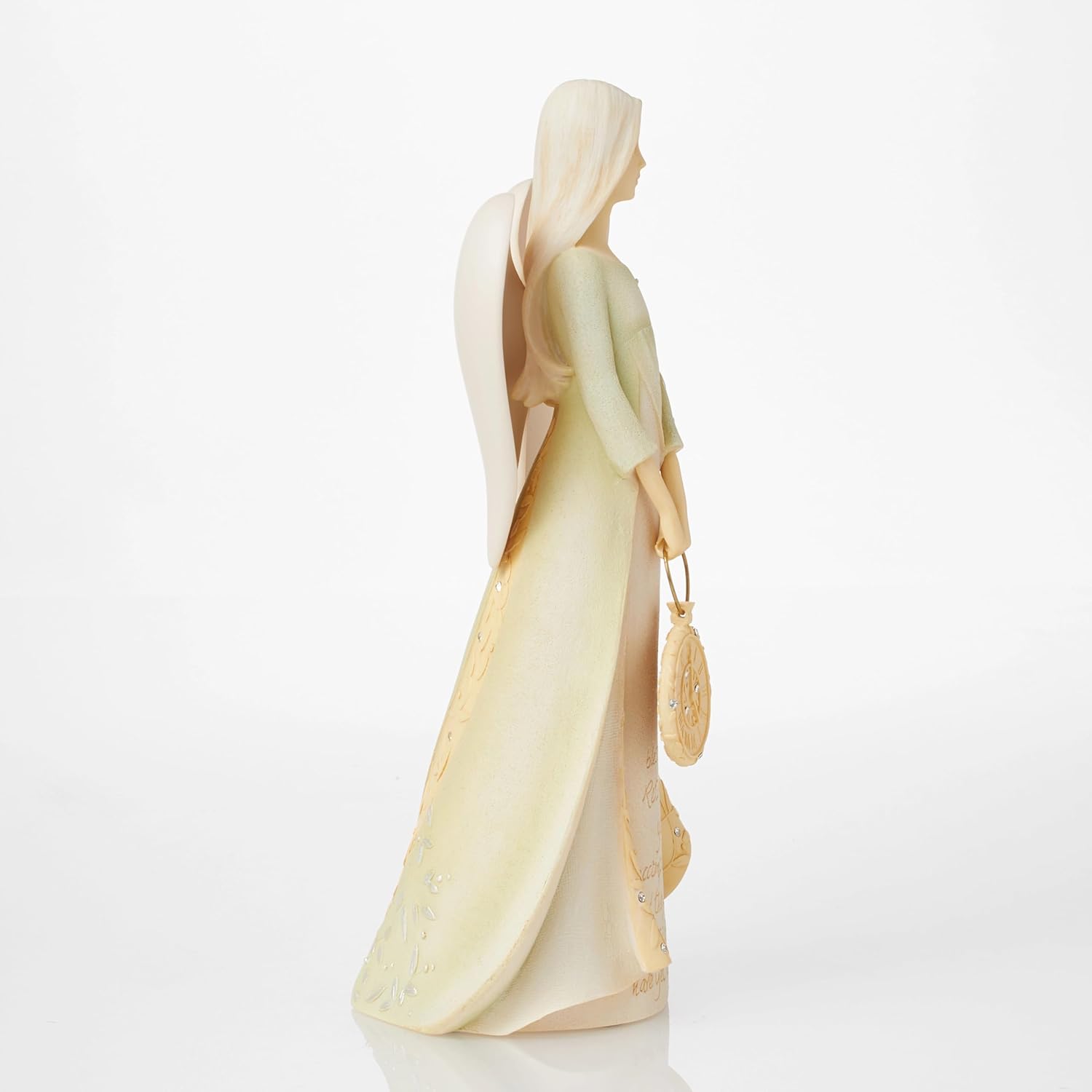 Enesco Foundations Retirement Angel Resin Figure, 9 Inch, Multicolor