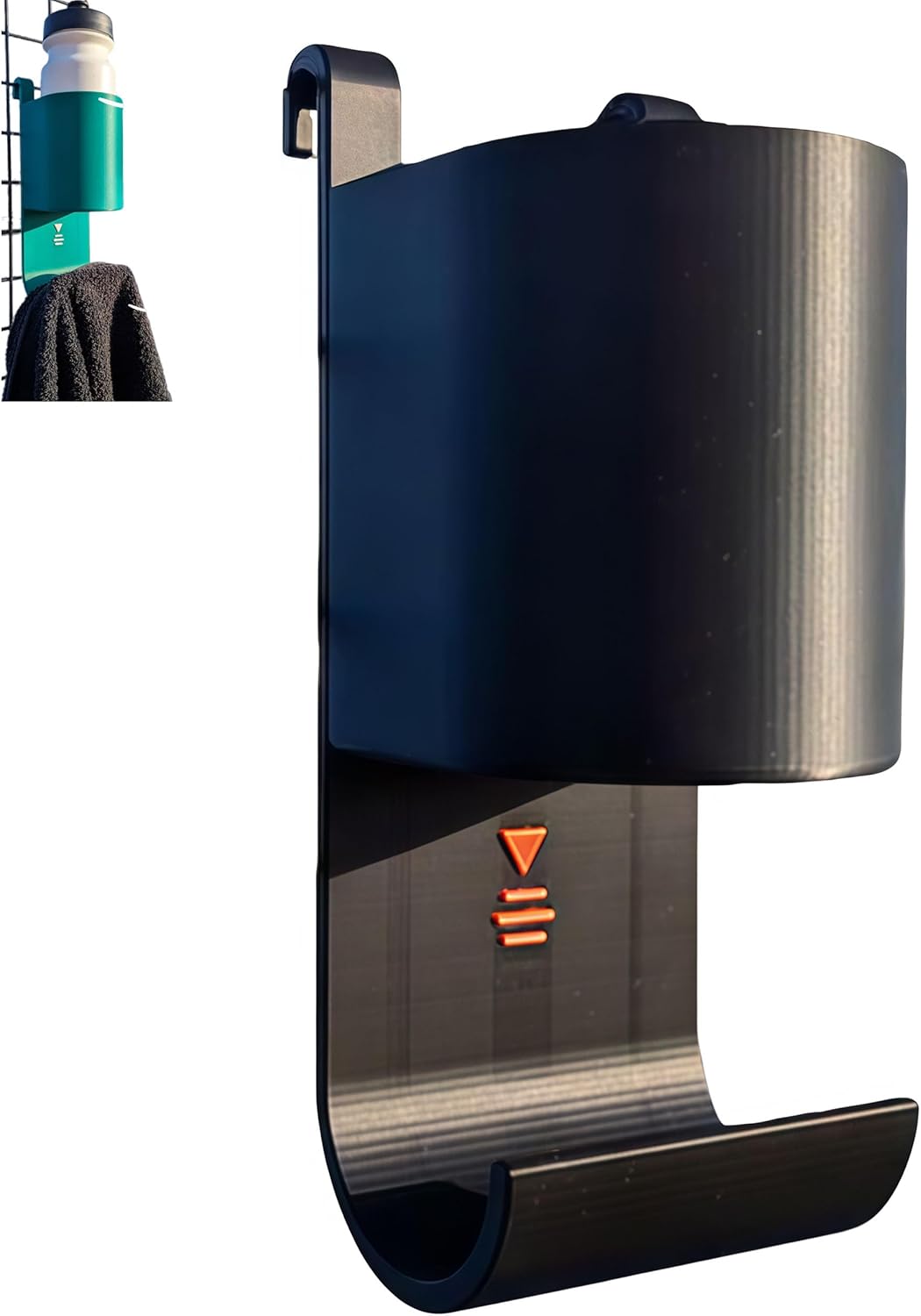 🔥Hot Sale 49% OFF🏆Paddle Tennis Water Bottle And Towel Rack – Court Side Organizer for Tennis Players