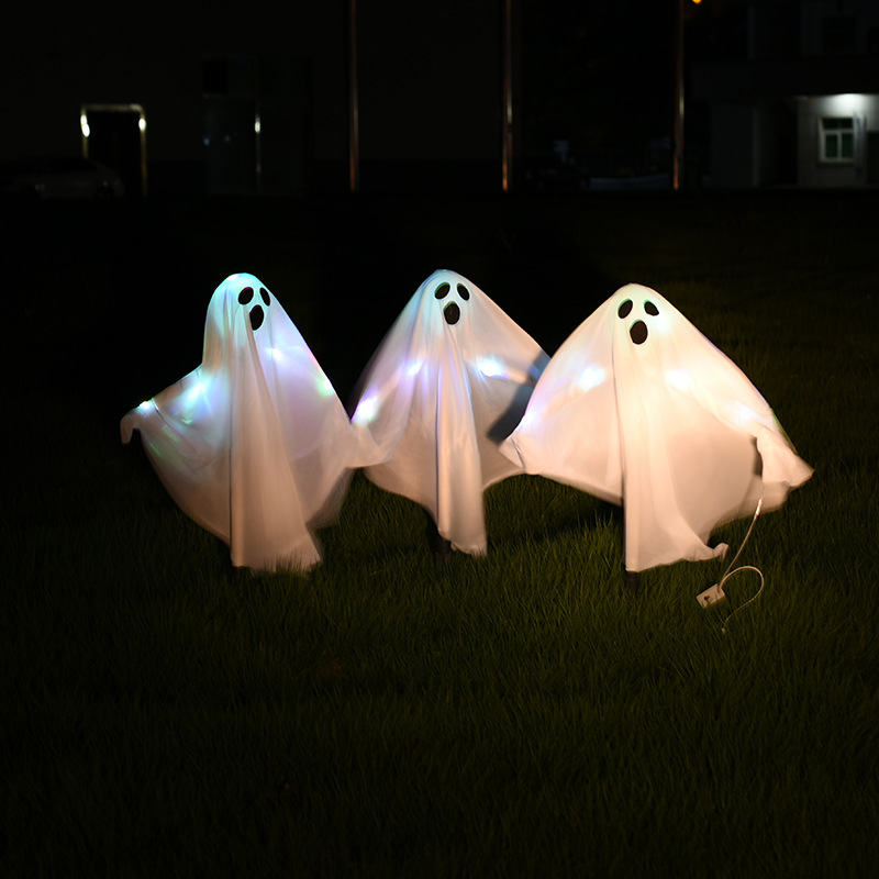Halloween props and seven colored lights to insert a small ghost-KOLAICH™
