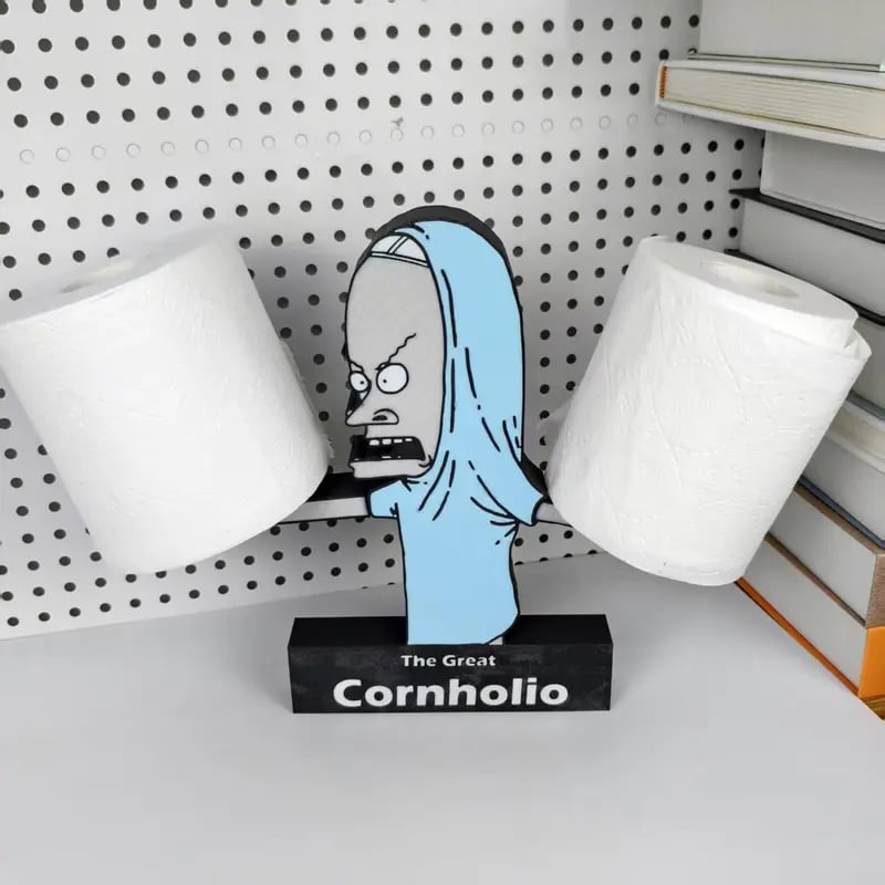 Fun & Playful Toilet Paper Holder – Add Humor to Your Bathroom!