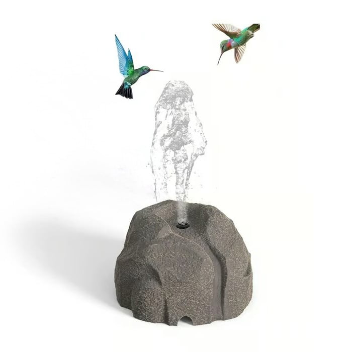 🐦⛲Realistic Granite Rock Bird Bath Fountain-KOLAICH™
