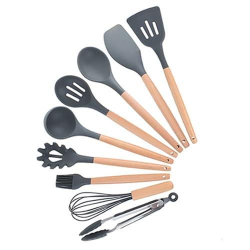 Kitchenware Cooking Utensils Set With Wooden Handle-KOLAICH™