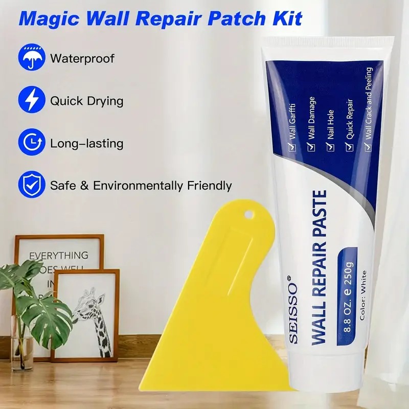 Wall Repair Paste Putty Repair Kit With Scraper-KOLAICH™