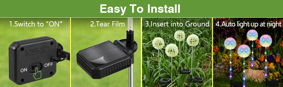 Outdoor holiday decorations, walkway lights, gardens,decorations