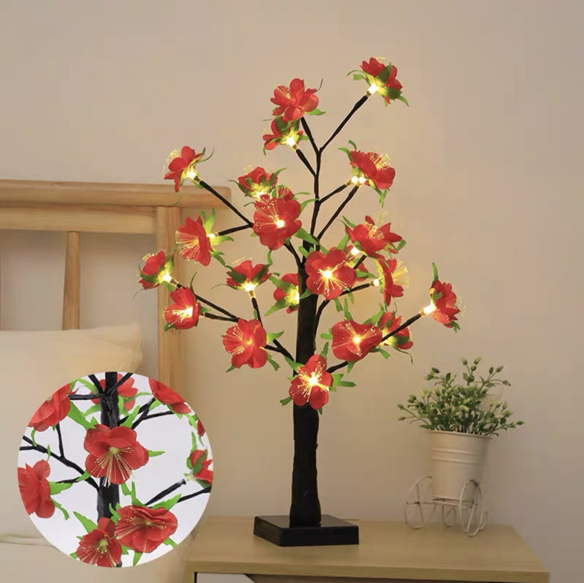 Halloween LED White Birch Tree  Light-KOLAICH™