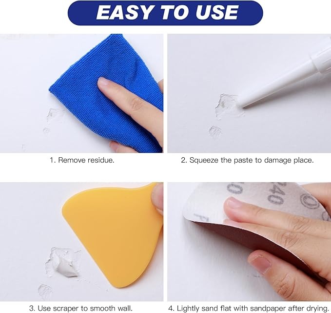 Wall Repair Paste Putty Repair Kit With Scraper-KOLAICH™