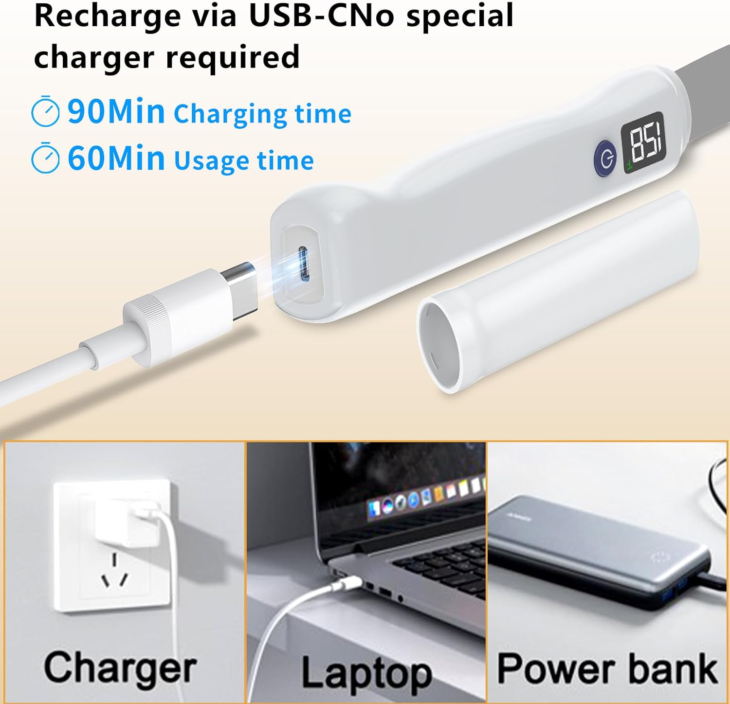 Self-heating electric peanut chocolate spreader heating knife