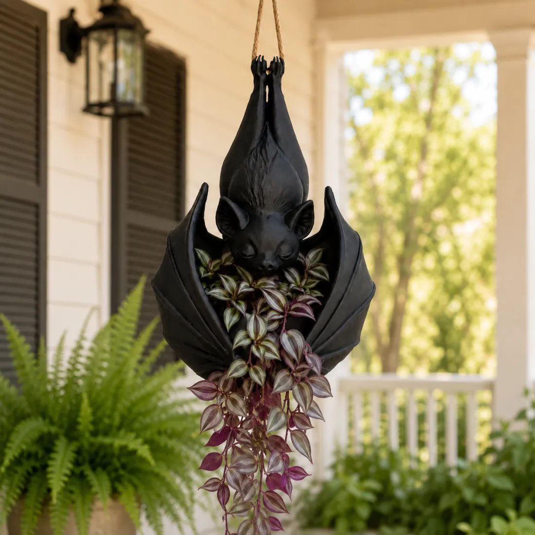 Hanging Bat Plant Pot
