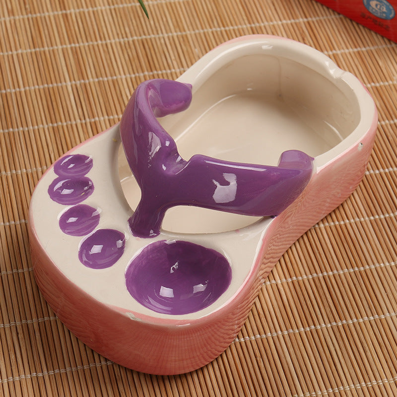 Feblilac Cute Ceramic Slippers-Shaped Plate-KOLAICH™