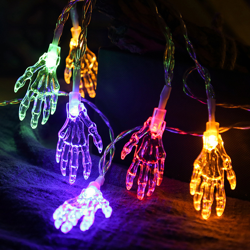 Halloween Ghost Skull Ghost Hand Battery Lamp-KOLAICH™