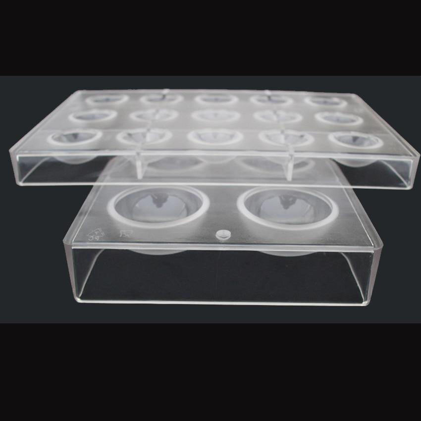 3D Compartment Custom Polycarbonate Chocolate Mold-KOLAICH™