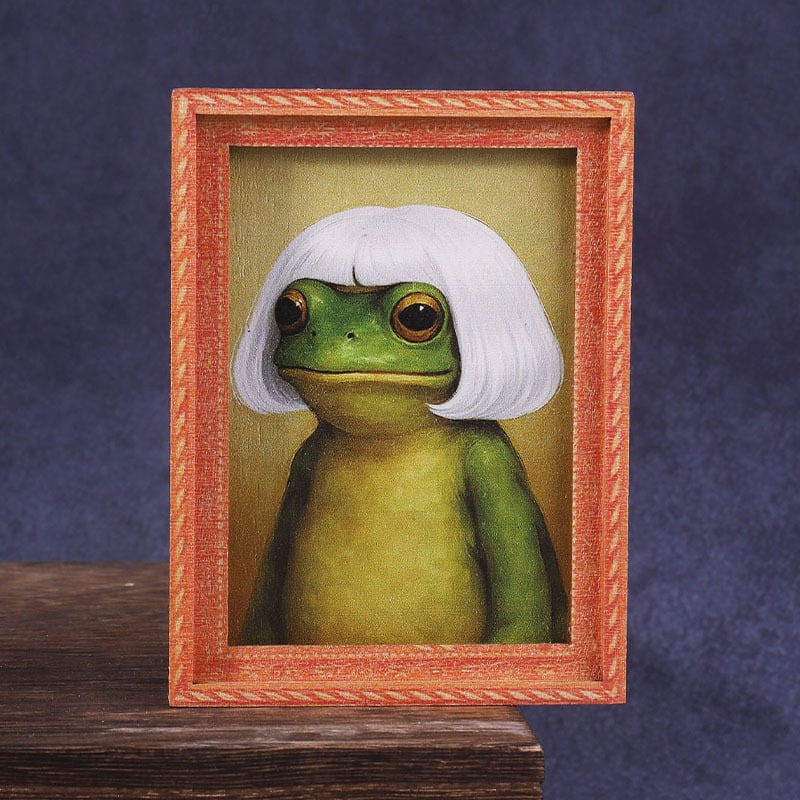 🐸Frog Fridge Magnet — Better Hair Than Me