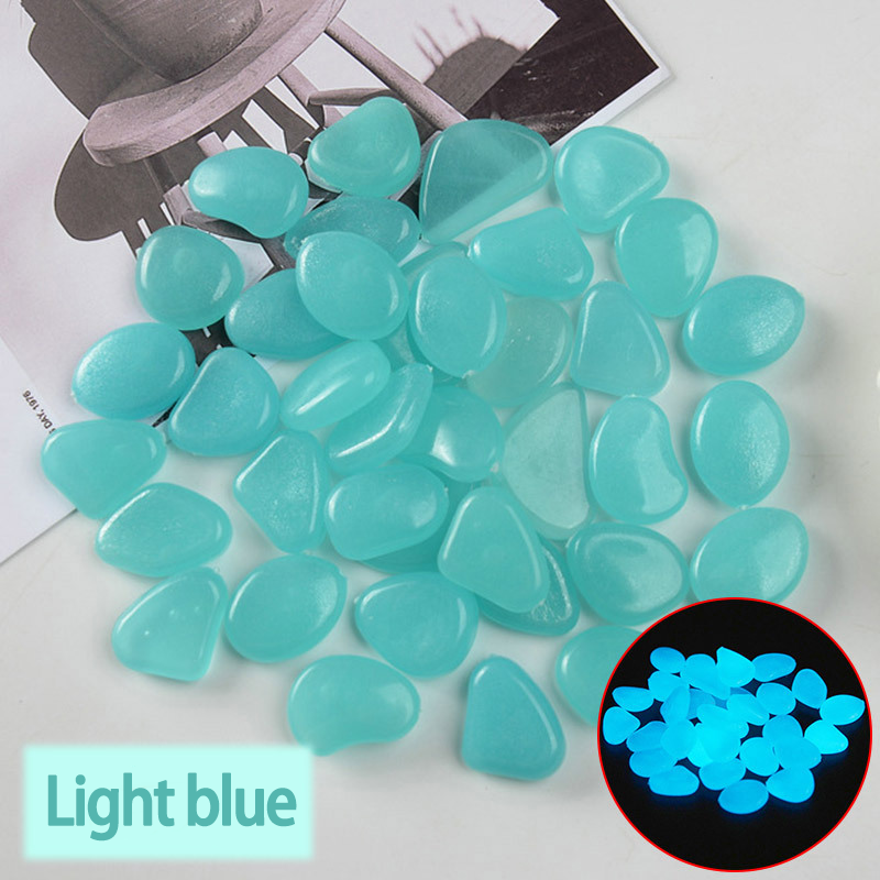 Glow-in-the-Dark Garden Pebbles-KOLAICH™