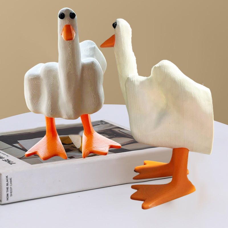 Middle Finger Duck Resin Ornament-KOLAICH™